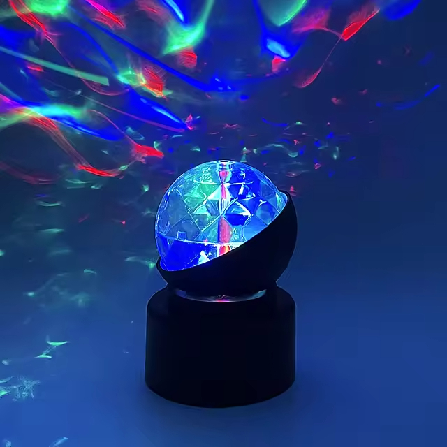 Disco ball light: Shatters beams into a storm of shimmer. Dances with movement, casting kaleidoscopic magic—unique, hypnotic glow that turns any spot into a dazzle zone.